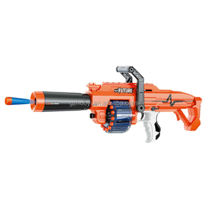 Pistola elettrica in plastica giocattolo gigante catena morbida pistola proiettile giocattolo Cool Blaster <span class=keywords><strong>gioco</strong></span> di tiro per ragazzi giocattolo - Product Image 3