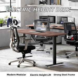 Nuevo Escritorio Eléctrico Modular Moderno con Elevación Ajustable - Estructura de Acero, Altura Ajustable, Uso en Oficina, 70 kg - Product Image 2