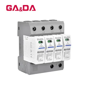 Gugada — rail Din 35mm de bonne qualité, 30KA 60KA 240KA 280V AC 4P, protection contre les surcharges