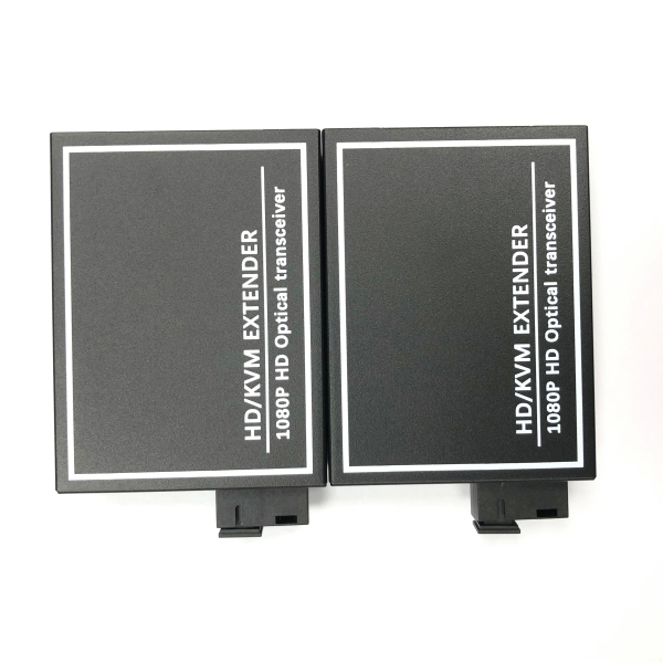 HD Optical KVM with USB Mouse Keyboard Audio Video HD 1080P 4K Resolution Fiber Optic Extender HD to Fiber Optic Converter