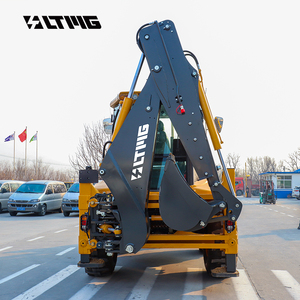 LTMG Graafmachine met achterlader 4x4 wiel aandrijving voor- en achterlader graafmachine Wz3025 3CX 4CX CLG777 3CX 4CX Tractorlader Graafmachine Prijs - Product Image 3