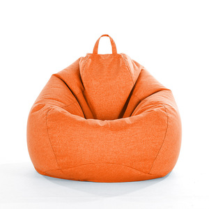 Fauteuils poufs individuels pour adultes, avec housse amovible et poche, pour salon, mobilier de salon - Product Image 5