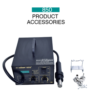 Cho Suoer 600 Wát kỹ thuật số SMD Hàn trạm Hot Air Blower & hàn nhiệt Gun với Desoldering BGA rework tính năng - Product Image 5