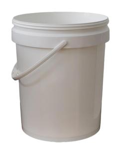 Seau en <span class=keywords><strong>plastique</strong></span> blanc recyclable de <span class=keywords><strong>20</strong></span> <span class=keywords><strong>litres</strong></span>, durable, de qualité alimentaire, sans BPA, avec couvercle, provenant de Chine, SDPAC. - Product Image 5