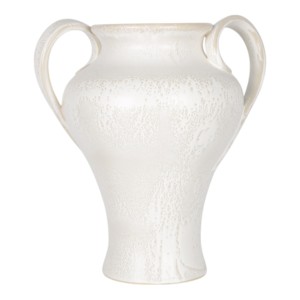 Vaso moderno in ceramica con manici curvi, vaso decorativo per fiori, per soggiorno e decorazioni per la casa - Product Image 1
