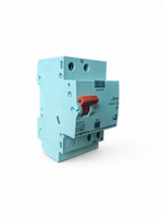 Disjoncteur miniature RX3 (Plastique & Cuivre) 1P-4P 20A-63A Domestique 380V Capacité de coupure 6kA