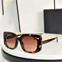 Lunettes de soleil polarisées unisexes de luxe, best-seller, avec verres HD dégradés, anti-reflet AR, protection UV 400, monture épaisse en acétate doré, tendance