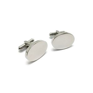 Boutons de manchette personnalisés pour hommes avec design rond en acier inoxydable, impression à l'écran, logo gravé au laser, pinces à cravate, barrettes à cravate, épingles à cravate - Product Image 3