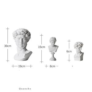 Изготовленная на заказ полимерная мини статуя всемирно известная Статуэтка бюст для домашнего стола офисный Декор подарки - Product Image 1