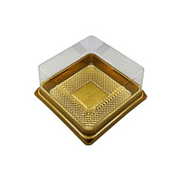 Einzelne Mini Dessert Kuchen Box Moon Cake Blister Verpackungs box