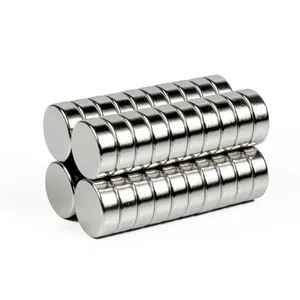 Customized High performance magnetism Neodyme N35-N52 cylinder round shape neodymium magnet