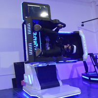 4D VR Action Plate-forme de sport interactive Simulateur mécanique Roller Coaster Réalité virtuelle VR Machine de jeu