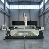 Fresadora CNC de 4 Ejes Rongchi, 1500x3000mm de Recorrido, un Solo Husillo, Control Syntec, Alta Rigidez