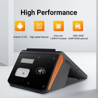 2024 vente chaude 8 pouces prix mobile terminal portable écran tactile point de vente caisse enregistreuse android pos machines