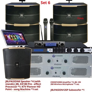 Système audio professionnel KTV For Passion 8 pour villas, bars et clubs – Woofer 8 pouces – Système de divertissement karaoké <span class=keywords><strong>complet</strong></span> - Product Image 6