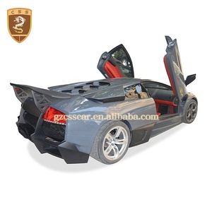 Pour Lamborghini <span class=keywords><strong>Murcielago</strong></span> Lp640 Kit de carrosserie mise à niveau vers LP670 Style pare-chocs de voiture aileron de moteur arrière garde-boue personnalisé - Product Image 3