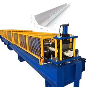 Rouleau de toiture de gouttière demi-ronde en acier galvanisé par Zincalume populaire de l'Australie formant la machine - Product Image 2