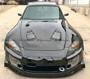 Nuevo Capó de Carreras EPR S2000 JS con Clips, Material de Fibra de Carbono, Instalación con Tornillos, Color Negro para - Product Image 2