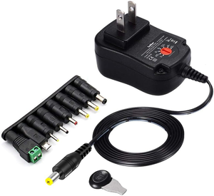 Adaptador de Corriente Universal AC/DC Belker de 12W y Voltaje Ajustable de 3-12V para Electrónicos del Hogar, Micro USB - 1A Máx. - Product Image 6