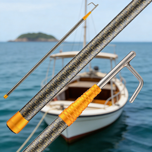 Tubo de Fibra de Carbono Redondo con Acabado Brillante de Sarga 3k de DUSHI Manufacturers, Poste Telescópico con Varilla de Fibra de Carbono Única de Alta Resistencia - Product Image 1