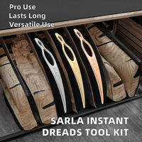 Kit Professionale per Dreadlocks Istantanei, Uncinetti per Intrecciare Capelli, Aghi per Extension Mirate in PVC
