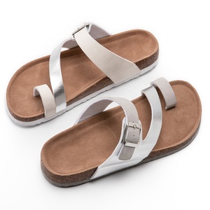 <span class=keywords><strong>Sandalias</strong></span> para mujer con suela de corcho, zapatos de verano para exteriores, a la moda - Product Image 2
