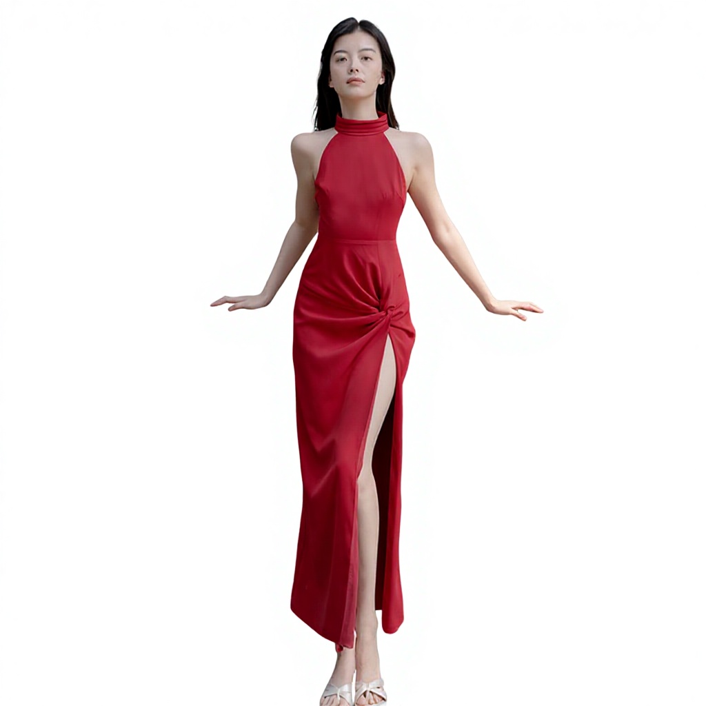 Low Price Red Long Dresses High Slit Plus Size Options | Alibaba.com