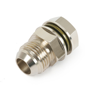 Adaptador de tapón de drenaje de aceite para turbocompresor automotriz, 10AN a M18x1.5, de acero al carbono, para reemplazo y reparación - Product Image 5