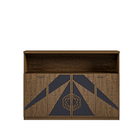 Bureau de direction Sanxin Big Boss Gold Trim avec coupe MFC décorée de couleur or pour le marché du Moyen-Orient en Arabie saoudite