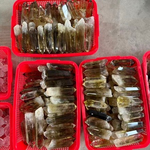 고품질 러프 시트린 타워 크리스탈 공예 원석 쿼츠 완드 장식 선물용 - Product Image 2