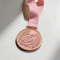 Médaille de récompense pour enfants, en or ancien, personnalisée, avec un tampon 3D sur le dos, pour marathon, sport, ruban coloré, de toutes formes, en vrac