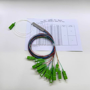 Hot Sale Product <b>Telecommunication</b> Steel Tube Type Fiber Optical Splitter 16 Ways Mini Type SC APC PLC Splitter for FTTH Use - Product Image 3