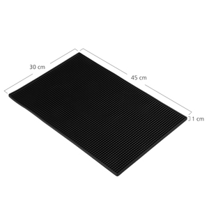 60cm 45cm 30cm Customized PVC Bar <strong>Mat</strong> Supplies Easy Clean Bar Drip Drain Bar Counter <strong>Mat</strong> Coffee <strong>Mat</strong> <strong>Beer</strong> Accessories - Product Image 1