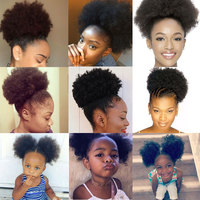 Shoobioo — Chignon à cheveux synthétiques, postiche avec bande élastique ajustable, de haute qualité et à bas prix, gros