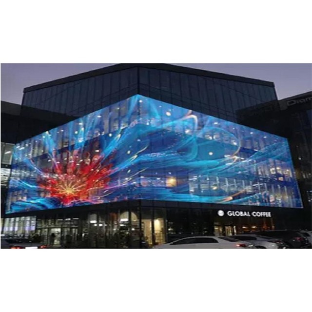 CNS-P20mm High Transparency Indoor/Outdoor Transparent LED Display Screen Semi-Outdoor Advertising LED Video Wall Glass