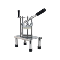 Hete Verkopende Kleine Frites Snijder Handmatige Verticale Komkommer Aardappelsnijder Voor Thuisgebruik Voor Fruitbar Snijmachine