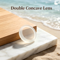 K9 Biconcave Double Concave Lens Optical Glass Lenses 35mm Diameter /Muti Layer Protective Coated for Cameras Telescope Optics