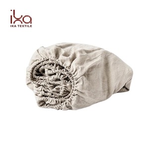 <span class=keywords><strong>Set</strong></span> di Biancheria da Letto per Hotel King & Queen Size, 100% Lino di Qualità, Lenzuola Elastiche per Uso Ospedaliero, 2 Federe, 300 Fili - Product Image 6