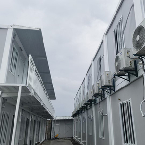 Casa prefabricada de acero modular tipo K personalizable, fácil de montar, lugar de construcción temporal, carcasa resistente para trabajadores - Product Image 2