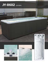 Spa de luxe pour la natation, Spa pour la maison, piscine de détente, Spa