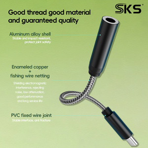 Adaptateur USB C Aux HiFi 32 bits/384 kHz, boîtier métallique tressé en nylon pour Samsung Galaxy iPad <span class=keywords><strong>Pro</strong></span> <span class=keywords><strong>MacBook</strong></span> Air - Product Image 3