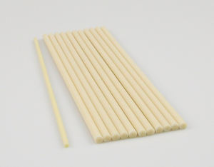 छोटे सफेद प्लास्टिक ट्यूब डाई सामग्री हस्तशिल्प गिनती रॉड सहायक हार्ड पा पाइप 5 मिमी बाहरी व्यास काटने उपलब्ध - Product Image 1