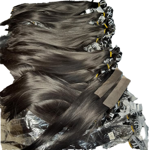 Extensiones de Cabello Indio Virgen Sin Teñir de 18-40 Pulgadas, Ondulado Liso Sedoso, con Cierre de Encaje en Forma de T 4x2, Superventas, Cabello Extra Largo - Product Image 2