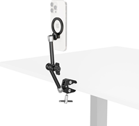 Pince à bras magique articulée de 11 "avec support de téléphone pour anneau adaptateur magnétique Magsafe pour caméras d'action iPhone SmallRig