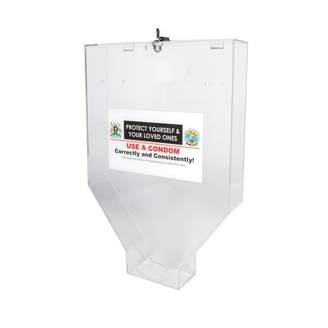 Пользовательский акриловый дисплей коробка для презервативов подвесная стойка/акриловый настенный диспенсер для презервативов
