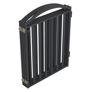 คอกสุนัขสำหรับสุนัขในร่ม-โครงสร้างโลหะแข็งพร้อมปุ่มปิดหนัก32นิ้ว6แผงสำหรับสุนัขขนาดเล็กและขนาดกลาง - Product Image 2