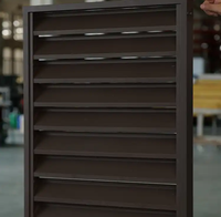 Fournisseur RG Volets de confidentialité pour appartements Volets en aluminium Volets de sécurité à louvre interne pour fenêtre