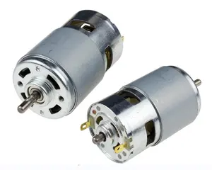 Rs775 12v DC motor 80W Ball Bearing 5000-10000rpm DC 12V-36V circular/D shaft DC Motor