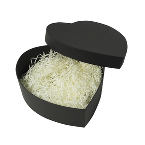 カスタムリサイクル材料マット仕上げハート型バレンタインデー段ボールギフトボックスウェディングローズフラワー時計用キャンディーふた - Product Image 3