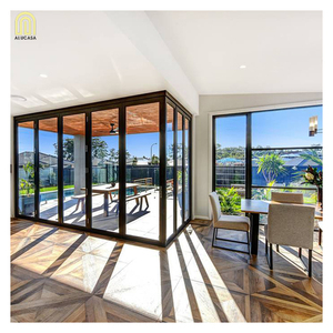 <span class=keywords><strong>Alucasa</strong></span>-puertas plegables de triple pliegue, puertas plegables de aluminio internas, <span class=keywords><strong>precios</strong></span> - Product Image 2